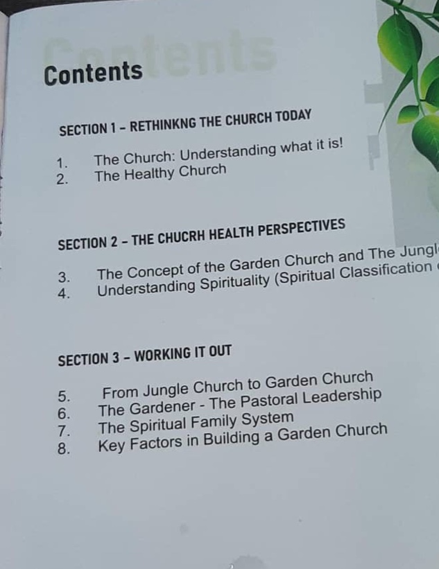 Growing a Healthy Church - A Practical step by step guide and workbook by Pastor Lanre Da Silva